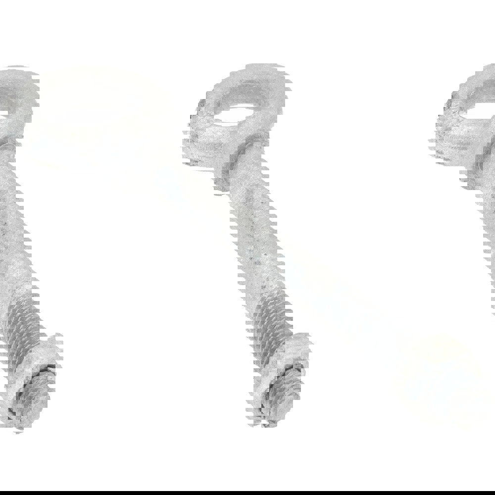 Lifting Eye Bolt: With Shoulder, 1,200 lb Capacity, 3/8 Thread, Grade C-1035 Steel